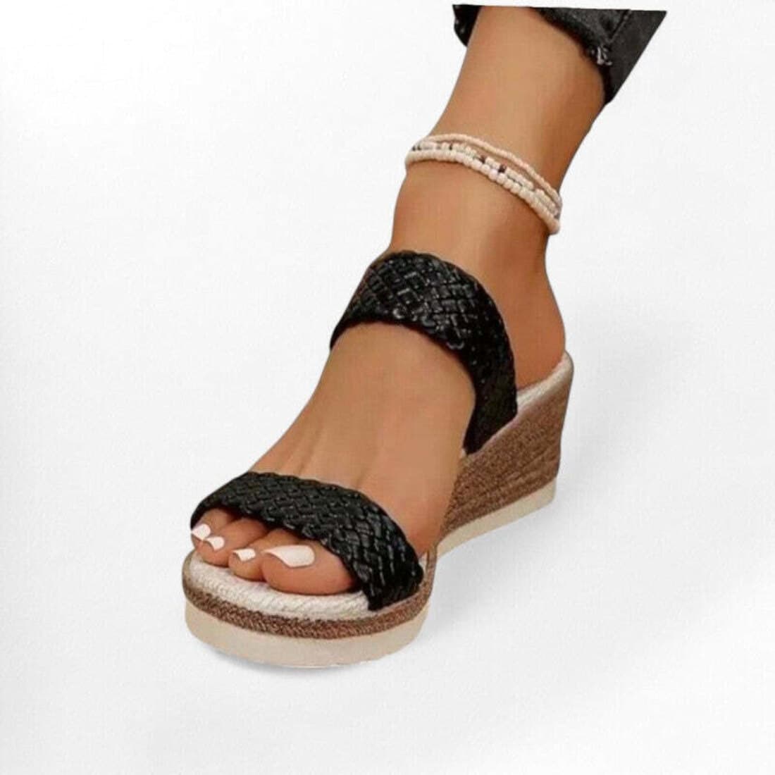 Sandale Compensée Femme Petit Talon